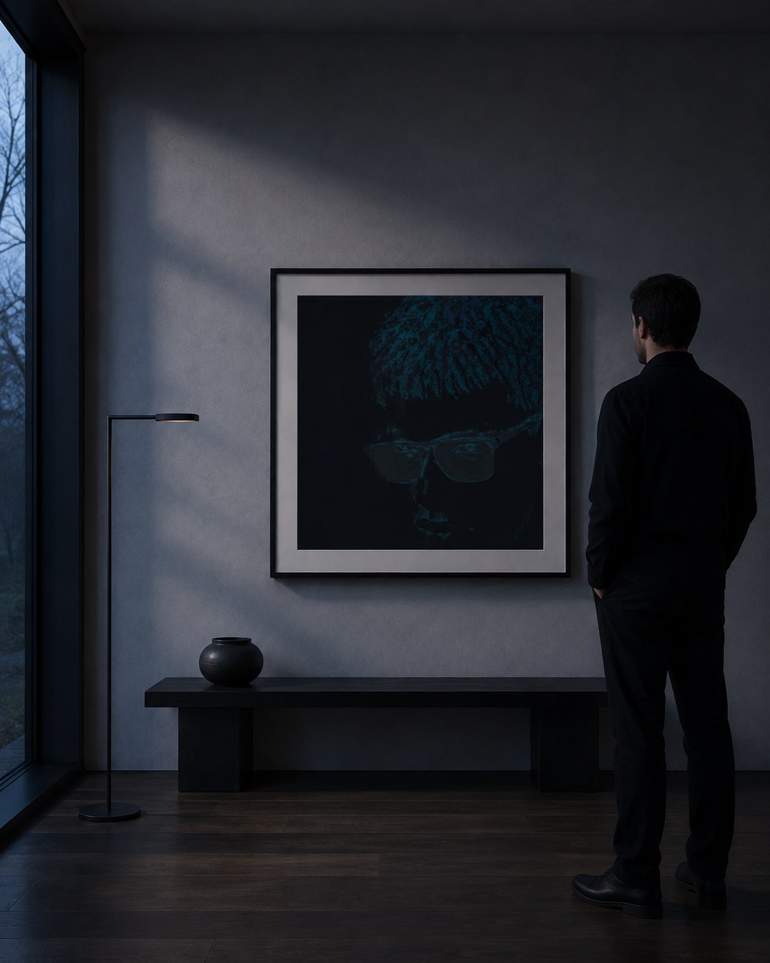 Afterimage II shown in context