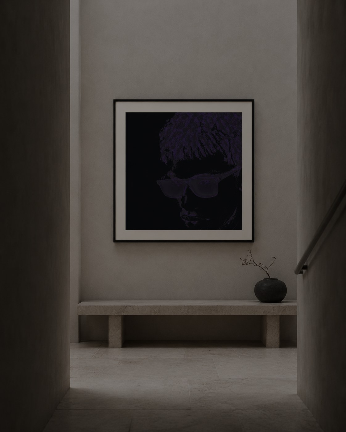 Afterimage III shown in context